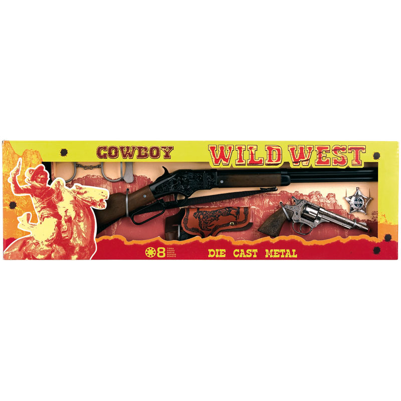 Groene bonen mist musical Gonher Cowboy Wild West Set — Chez Les Petits