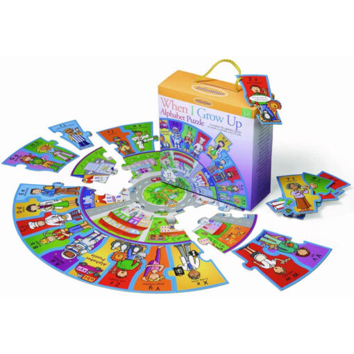 Infantino When I Grow Up Alphabet Puzzle