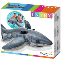 Intex 1.73 x 1.07m Realistic Swimming Pool Shark Ride On