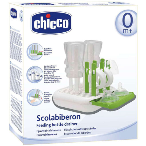 Chicco Feeding Bottle Drainer Draining Rack