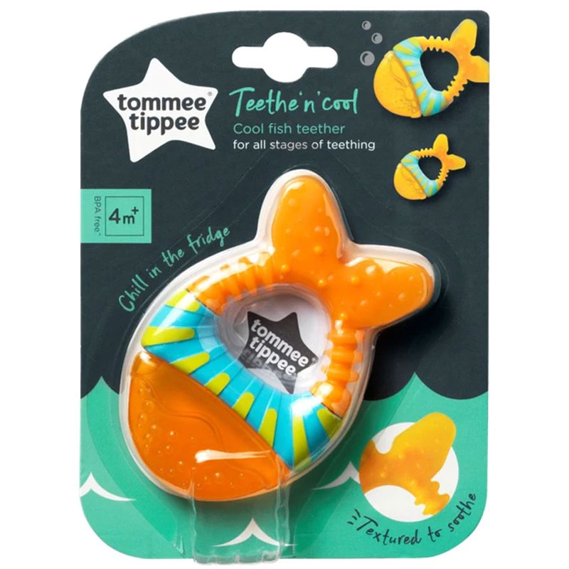 Tommee Tippee 4m+ Cool Fish Teether — Chez Les Petits