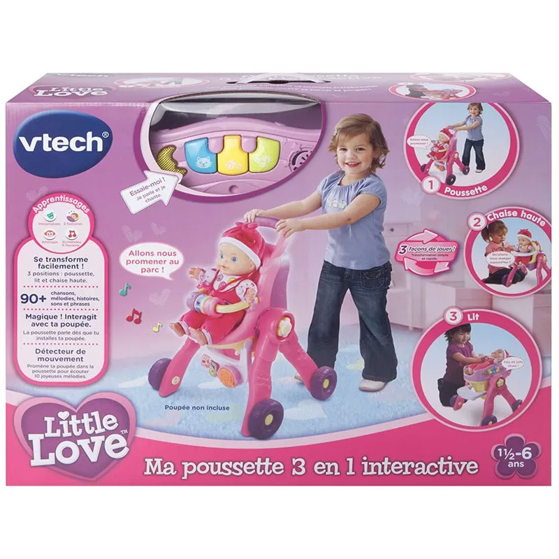 Vtech poussette 3 store en 1