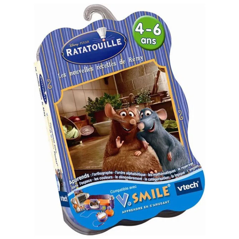 Vtech V Smile Video Game Disney Pixar Ratatouille — Chez Les Petits