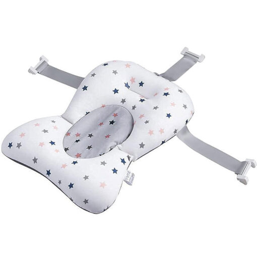 Baby Floating Bath Pillow Cushion With Straps Stars