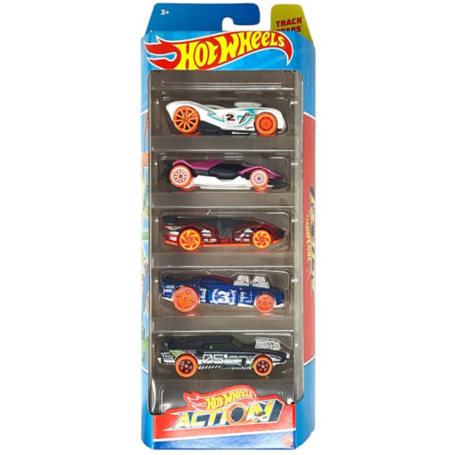 Hotwheels 5x Cars Pack Action