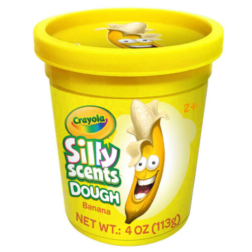 Crayola 113g Silly Scents Play Dough Banana Yellow