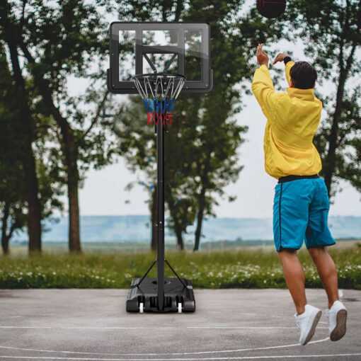Professional XXL Basketball Hoop Set With Easy Backboard Adjust - Image 4