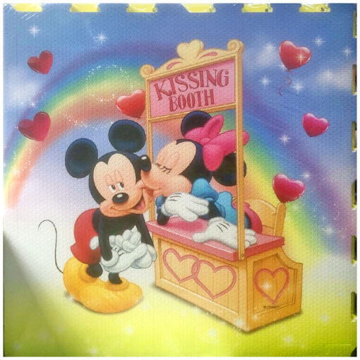 Pack Of Four 60 x 60cm Puzzle Floor Play Mat Disney Mickey Mouse A