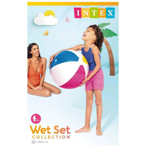 Intex 61cm Inflatable Beach Ball Glossy