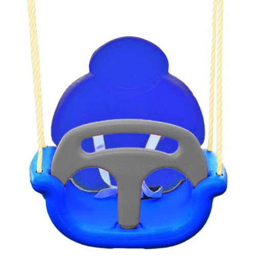 Baby 9m+ Swing Chair & Ropes Blue