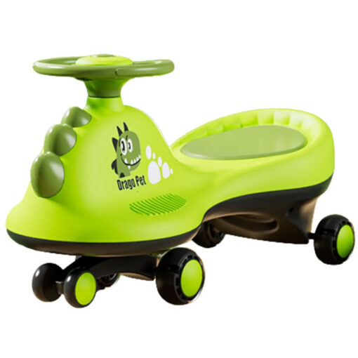 Drago Pet Plasmacar With Flashing Wheels & Music Green