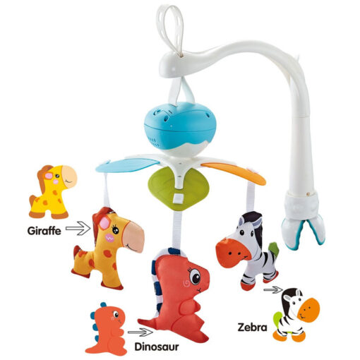 0m+ Bedside Bell Sleeping Musical Baby Mobile - Image 2