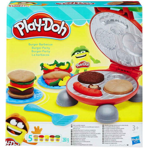 Play Doh Burger Barbecue Party