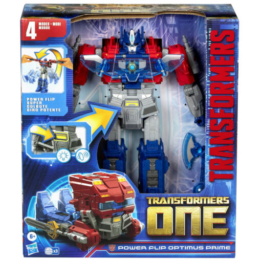 Hasbro Transformers One Power Flip Optimus Prime