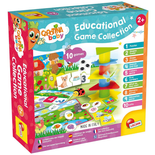 Lisciani Carotina Baby Educational Game Collection