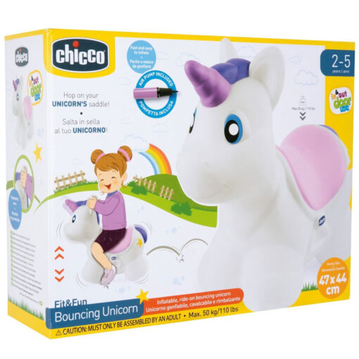 Chicco Fit & Fun Bouncing Unicorn Ride On