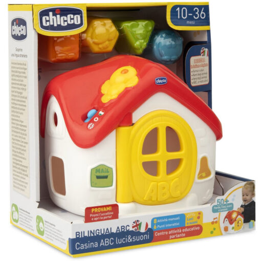 Chicco Bilingual ABC Shape Sorting Baby Musical Play House