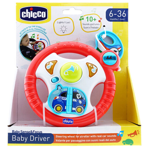 Chicco Baby Sense & Focus Baby Driver Interactive Steering Wheel