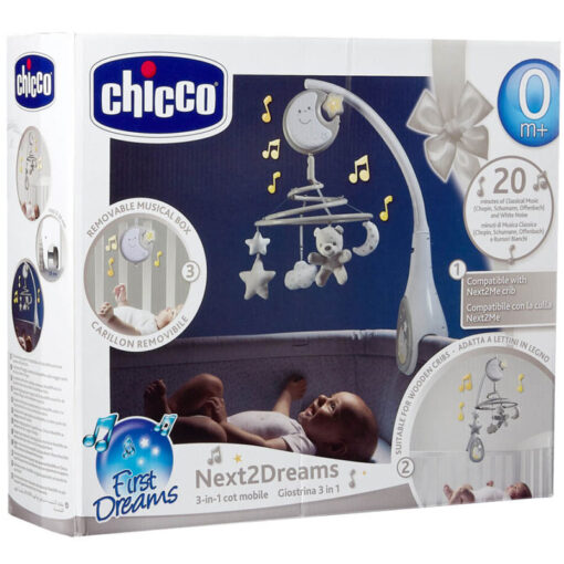 Chicco First Dreams Next2Dreams 3 in 1 Cot Baby Mobile