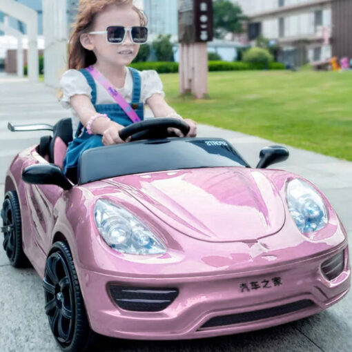 Cool Sports 6v Electric Ride On Car With R/C Pink - Image 2