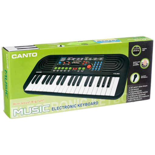 Canto Music Electronic Keyboard Piano With 37 Keys