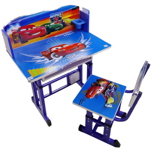 Study Desk Table & Chair Disney Cars