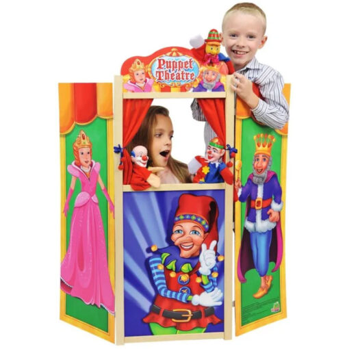 Show Time Wooden Puppet Theatre