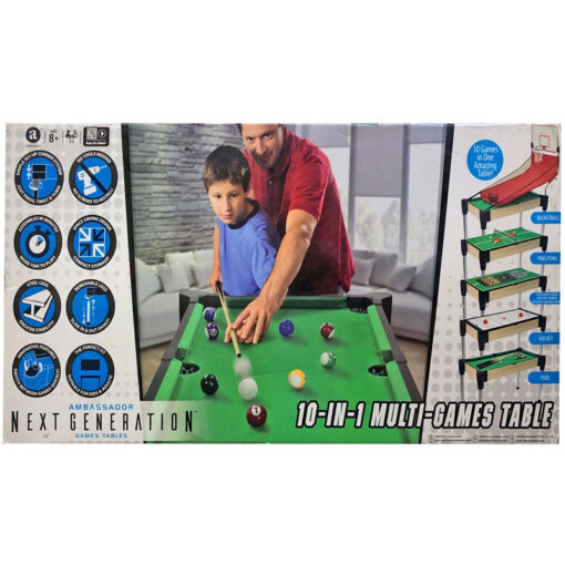 Ambassador 10 in 1 Next Generation Games Table