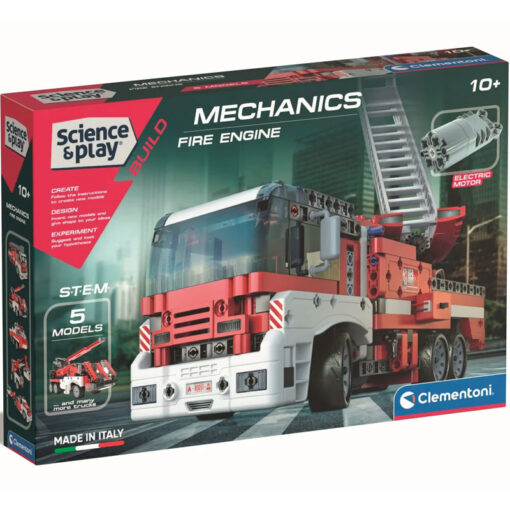 Clementoni Science & Play Mechanics Fire Engine Truck