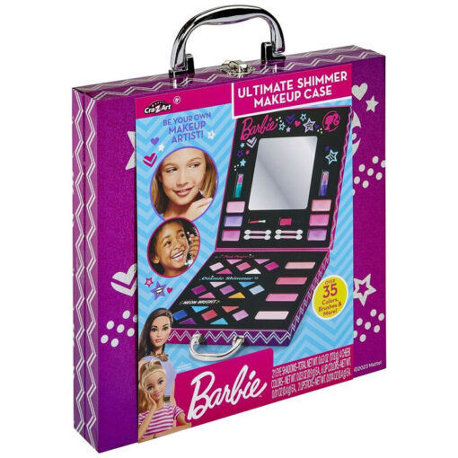 CrazArt Shimmer 'n Sparkle Barbie Ultimate Shimmer Makeup Case