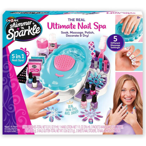 CrazArt Shimmer 'n Sparkle The Real Ultimate Nail Spa