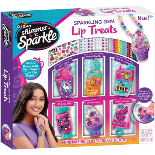 CrazArt Shimmer 'n Sparkle Sparkling Gem Lip Treat