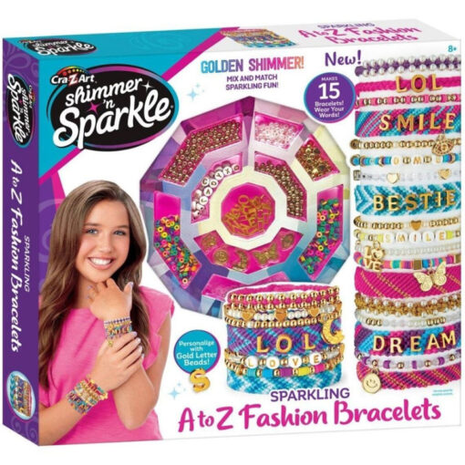 CrazArt Shimmer 'n Sparkle A To Z Fashion Bracelets