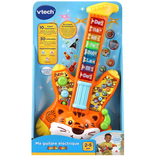 Vtech Ma Guitare Electrique Jungle Rock Electric Guitar