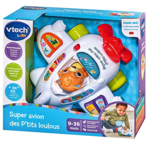 Vtech Super Avion Des P'tits Loulous Baby Plane Toy