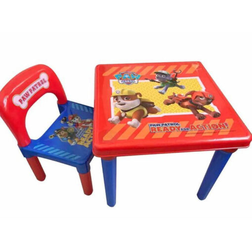 Toddler Table & Chair Set Paw Patrol