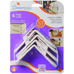 Dreambaby Pack of 4x Angle Locks