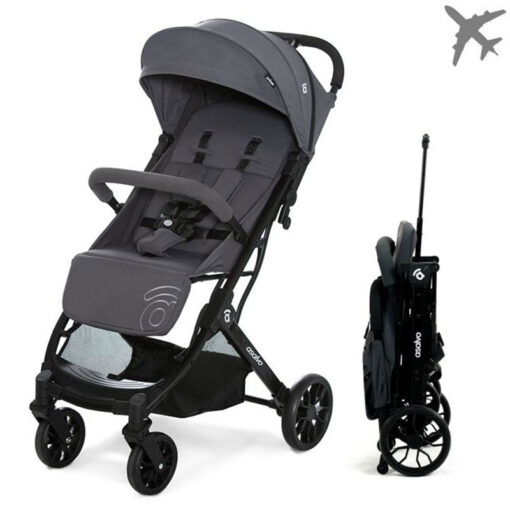 Asalvo Kubic 2 Newborn Travel Stroller Grey