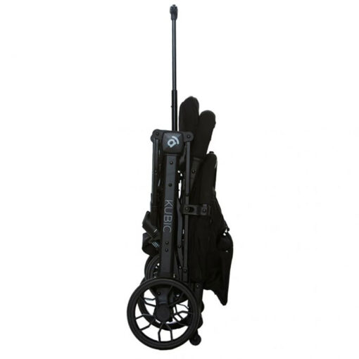 Asalvo Kubic 2 Newborn Travel Stroller Black - Image 2