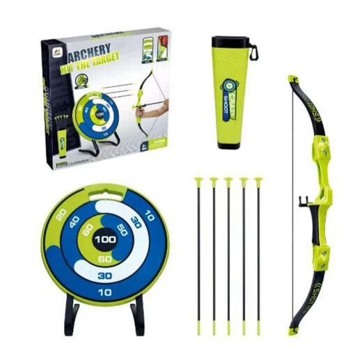 AJ Sportz Archery Hit The Target Practice Set Bow & Arrow
