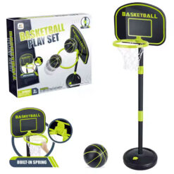 AJ Sportz Basketball Play Set Stand, Hoop, Ball & Pump