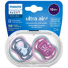 Avent 18m+ Pacifiers Ultra Air Hello Elephant Purple