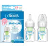 Dr Brown's Pack Of 2x 60ml Anti Colic Narrow Baby Bottles