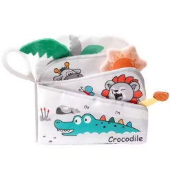 My First Funny Sensory Baby Soft Book Crocodile