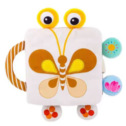 My First Deluxe Sensory Baby Soft Book Butetrfly
