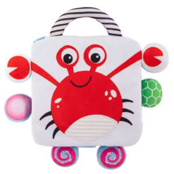 My First Deluxe Sensory Baby Soft Book Crab