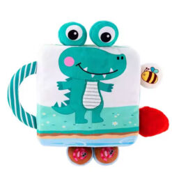 My First Deluxe Sensory Baby Soft Book Crocodile