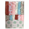 Super Pack of 12x Baby Hankies Muslins Langes Blue