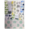 Super Pack of 12x Baby Hankies Muslins Langes Green