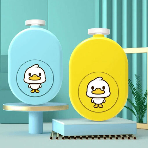 Baby Electric Nail Polisher Nail File Trimmer Duck Blue - Image 3
